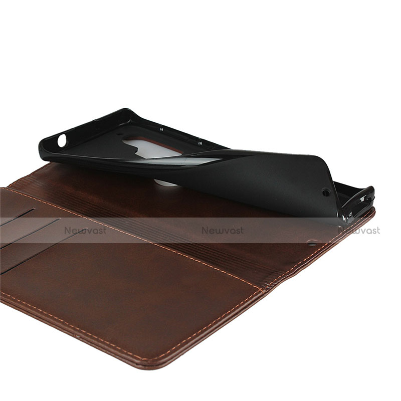 Leather Case Stands Flip Cover L01 Holder for Motorola Moto Edge Plus