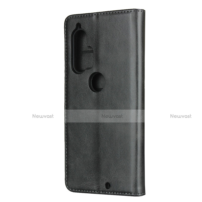 Leather Case Stands Flip Cover L01 Holder for Motorola Moto Edge Plus