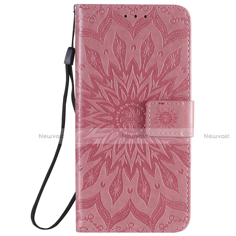 Leather Case Stands Flip Cover L01 Holder for Nokia 2.3 Pink