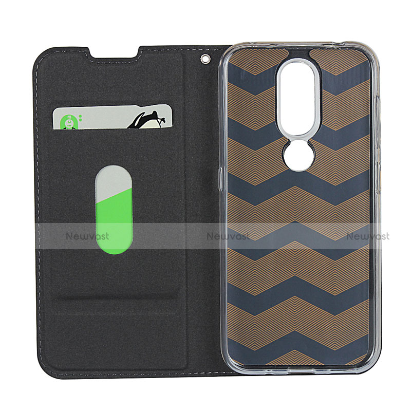 Leather Case Stands Flip Cover L01 Holder for Nokia 4.2