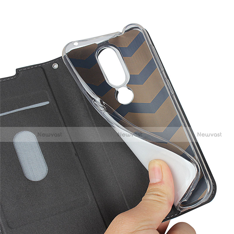 Leather Case Stands Flip Cover L01 Holder for Nokia 4.2