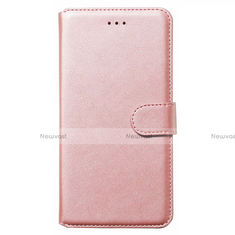 Leather Case Stands Flip Cover L01 Holder for Nokia 6.2 Rose Gold