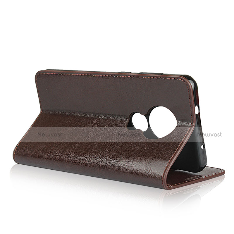 Leather Case Stands Flip Cover L01 Holder for Nokia 7.2