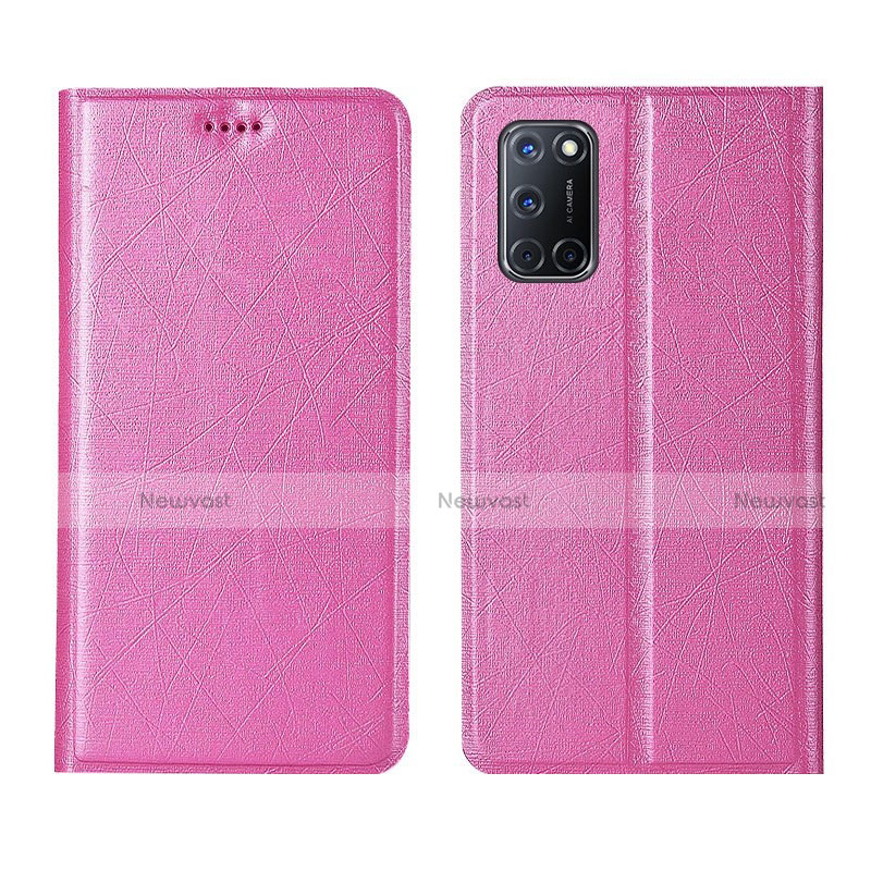 Leather Case Stands Flip Cover L01 Holder for Oppo A72