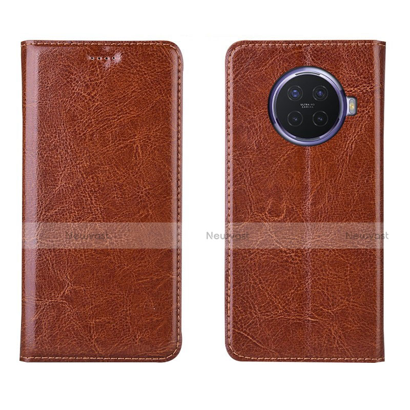 Leather Case Stands Flip Cover L01 Holder for Oppo Ace2 Orange