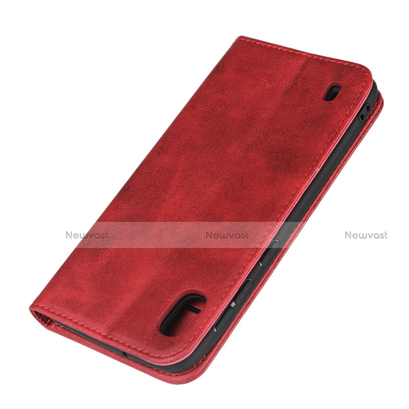 Leather Case Stands Flip Cover L01 Holder for Samsung Galaxy A10