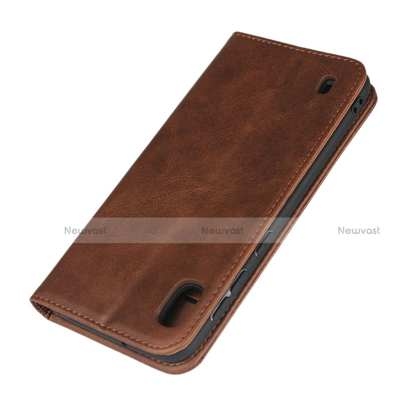 Leather Case Stands Flip Cover L01 Holder for Samsung Galaxy A10