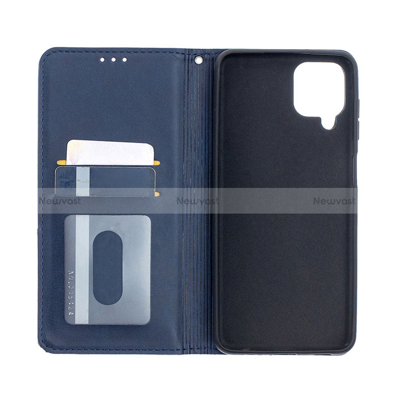 Leather Case Stands Flip Cover L01 Holder for Samsung Galaxy A12 5G