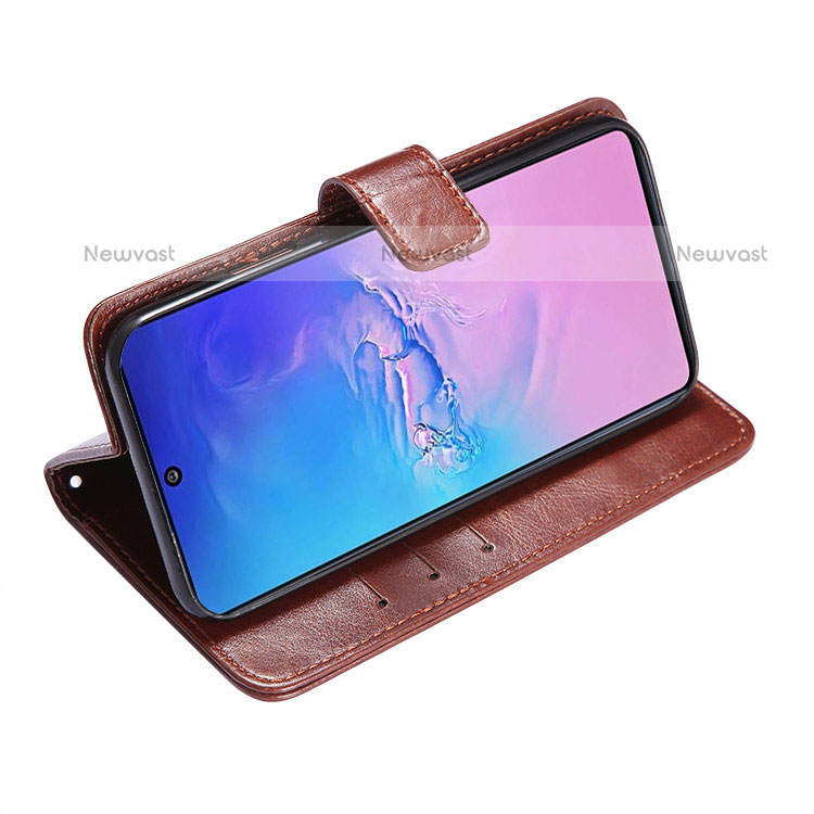 Leather Case Stands Flip Cover L01 Holder for Samsung Galaxy A91