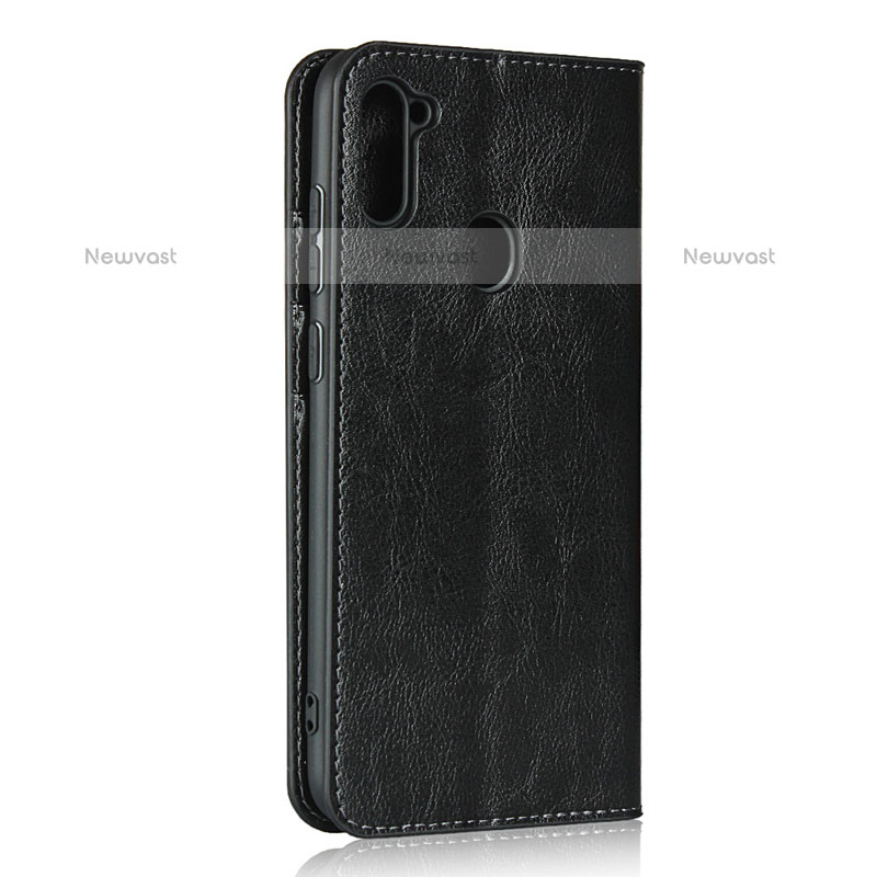 Leather Case Stands Flip Cover L01 Holder for Samsung Galaxy M11