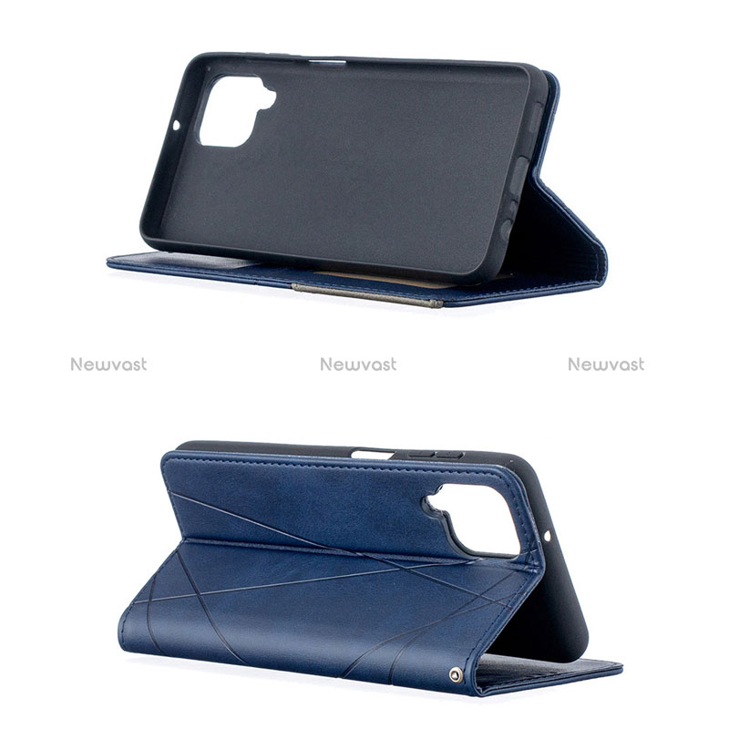 Leather Case Stands Flip Cover L01 Holder for Samsung Galaxy M12