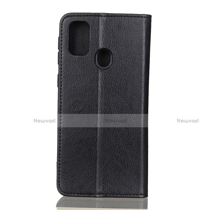 Leather Case Stands Flip Cover L01 Holder for Samsung Galaxy M21s