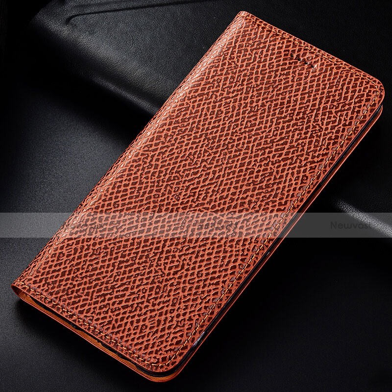 Leather Case Stands Flip Cover L01 Holder for Samsung Galaxy M60s