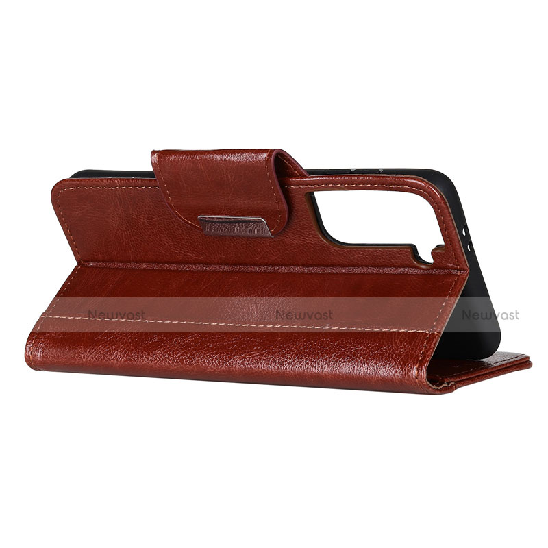 Leather Case Stands Flip Cover L01 Holder for Samsung Galaxy S21 5G