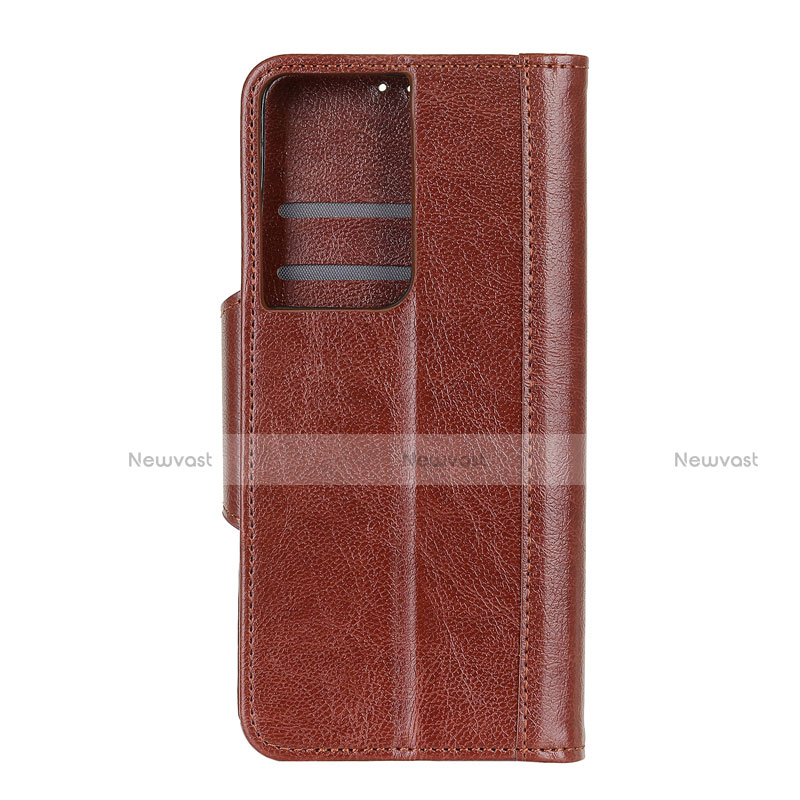 Leather Case Stands Flip Cover L01 Holder for Samsung Galaxy S21 Ultra 5G