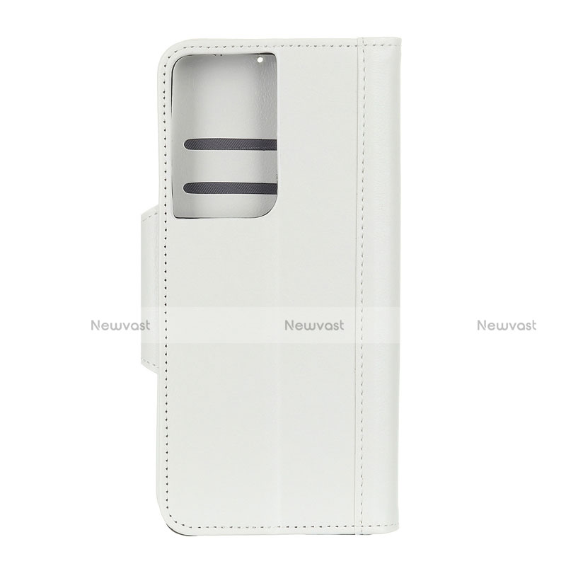 Leather Case Stands Flip Cover L01 Holder for Samsung Galaxy S21 Ultra 5G