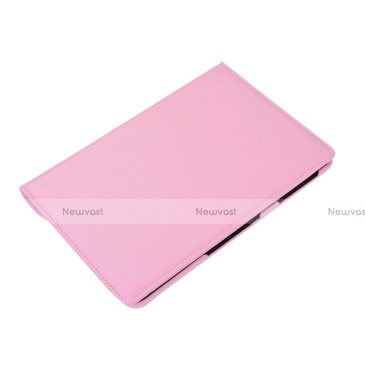 Leather Case Stands Flip Cover L01 Holder for Samsung Galaxy Tab S6 Lite 10.4 SM-P610 Pink