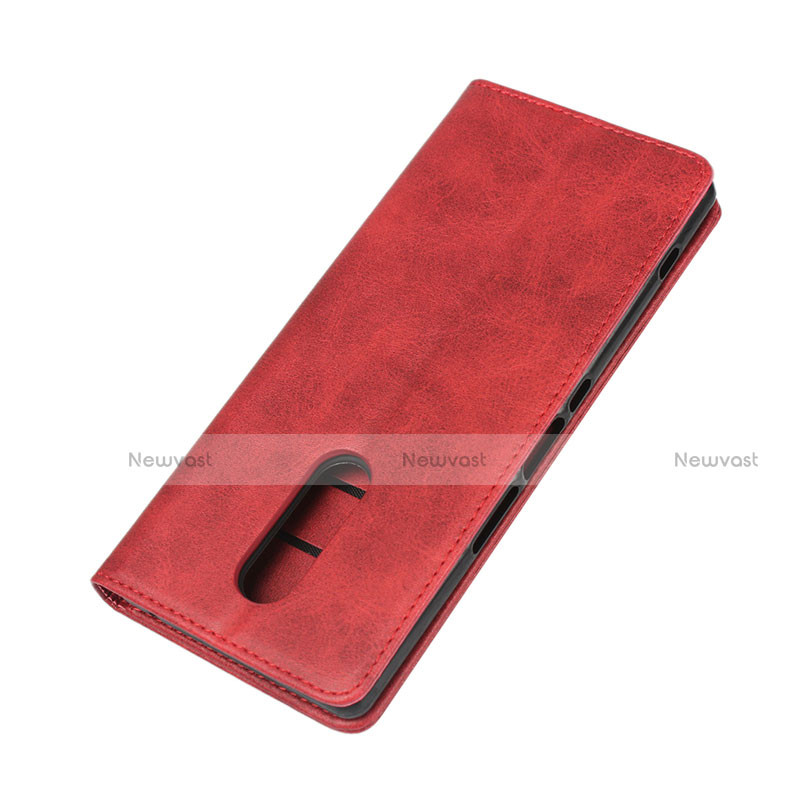 Leather Case Stands Flip Cover L01 Holder for Sony Xperia 1