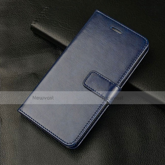 Leather Case Stands Flip Cover L01 Holder for Vivo S1 Pro Blue