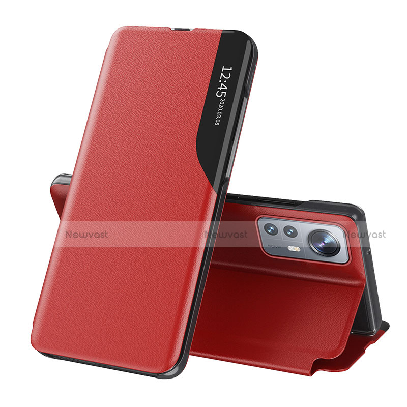 Leather Case Stands Flip Cover L01 Holder for Xiaomi Mi 12 5G