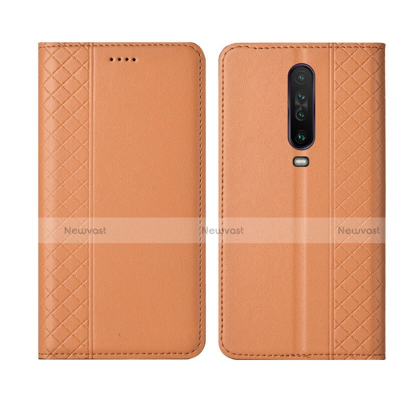 Leather Case Stands Flip Cover L01 Holder for Xiaomi Poco X2