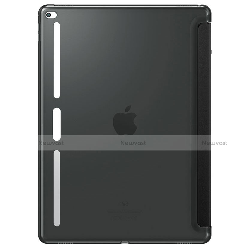 Leather Case Stands Flip Cover L02 for Apple iPad Pro 12.9 Black