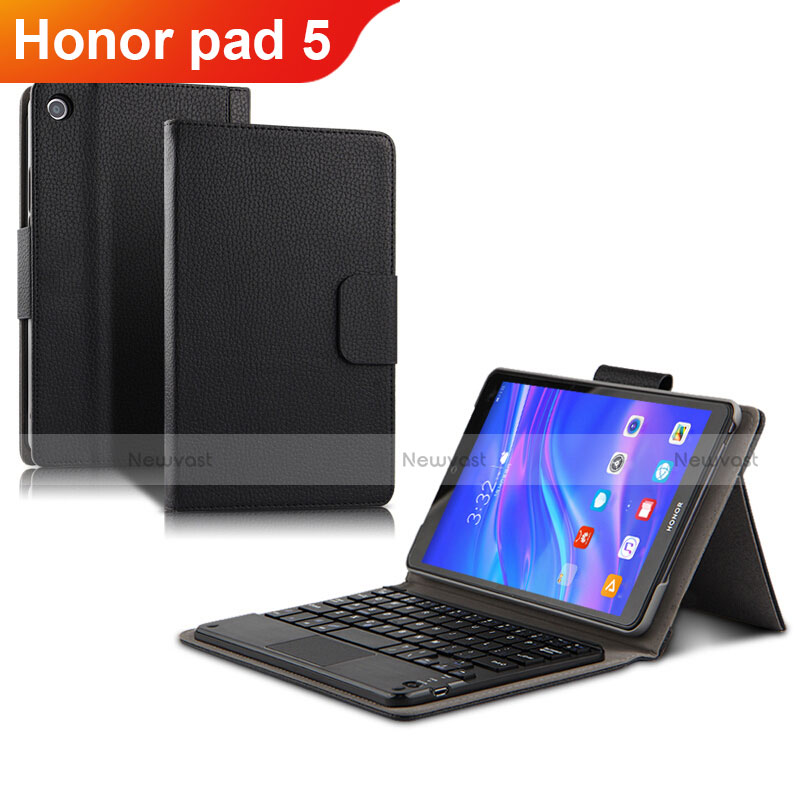 Leather Case Stands Flip Cover L02 for Huawei Honor Pad 5 8.0 Black