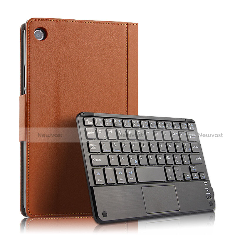 Leather Case Stands Flip Cover L02 for Huawei Honor Pad 5 8.0 Brown