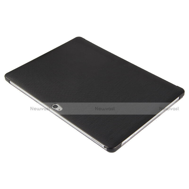 Leather Case Stands Flip Cover L02 for Huawei MediaPad M2 10.0 M2-A01 M2-A01W M2-A01L Black