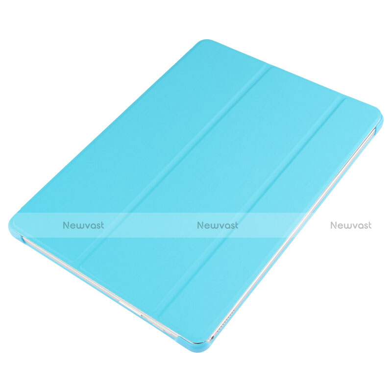 Leather Case Stands Flip Cover L02 for Huawei MediaPad M2 10.0 M2-A01 M2-A01W M2-A01L Sky Blue