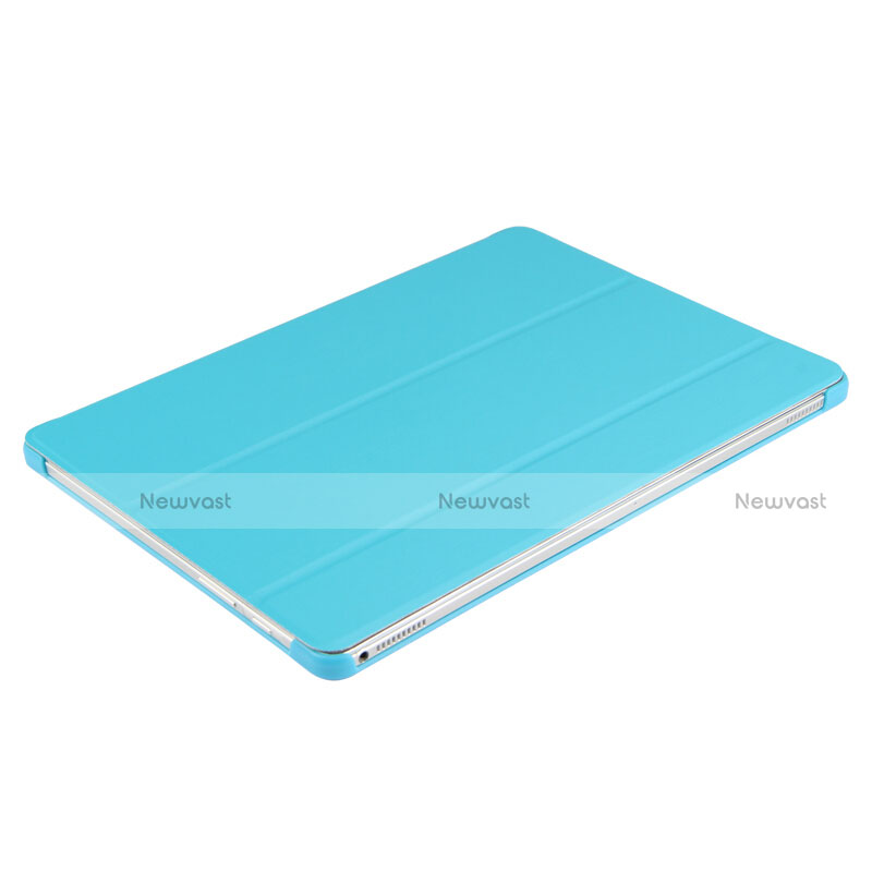 Leather Case Stands Flip Cover L02 for Huawei MediaPad M2 10.0 M2-A01 M2-A01W M2-A01L Sky Blue