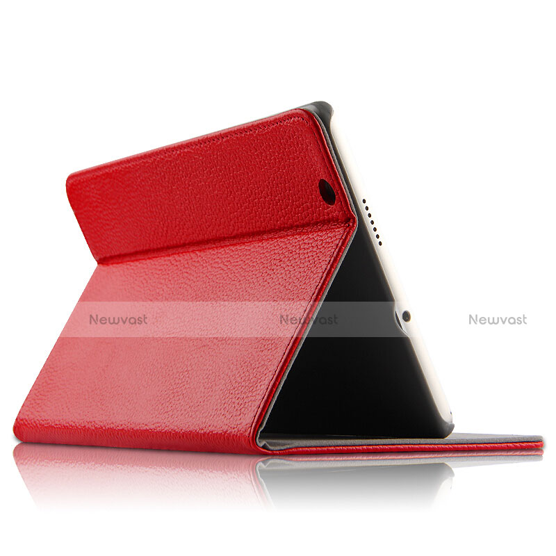 Leather Case Stands Flip Cover L02 for Huawei Mediapad M3 8.4 BTV-DL09 BTV-W09 Red