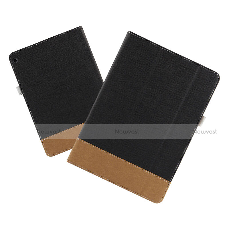 Leather Case Stands Flip Cover L02 for Huawei MediaPad M3 Lite 10.1 BAH-W09 Black