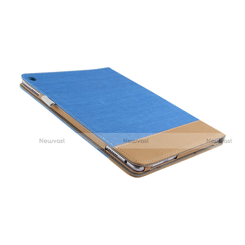 Leather Case Stands Flip Cover L02 for Huawei MediaPad M3 Lite 10.1 BAH-W09 Blue