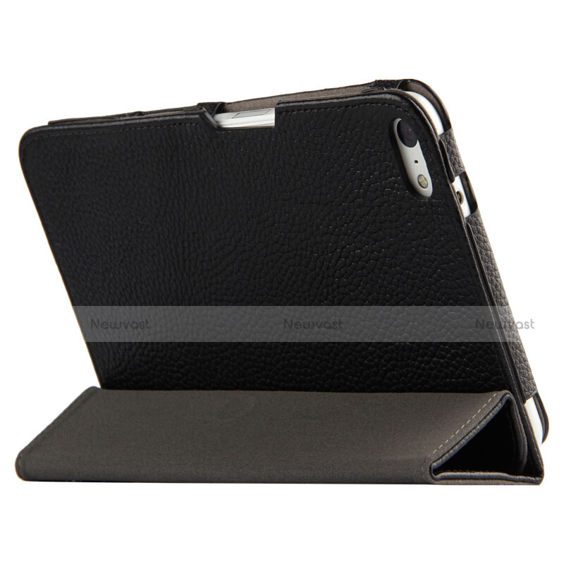 Leather Case Stands Flip Cover L02 for Huawei MediaPad T2 Pro 7.0 PLE-703L Black