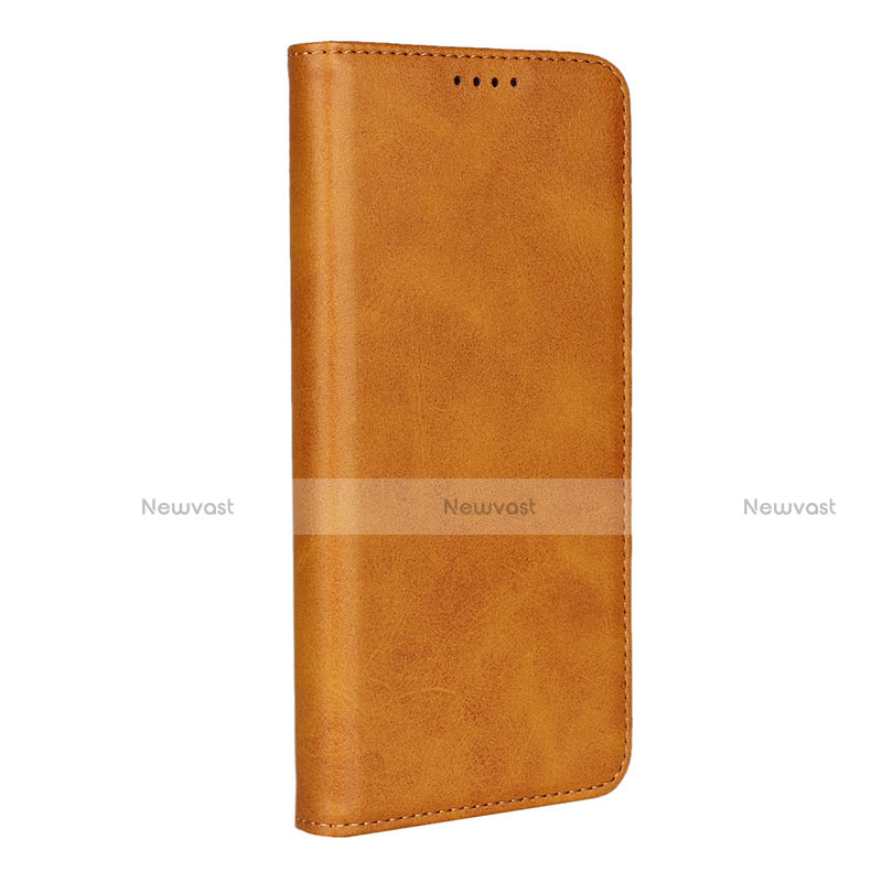 Leather Case Stands Flip Cover L02 for Huawei P30 Pro New Edition Orange