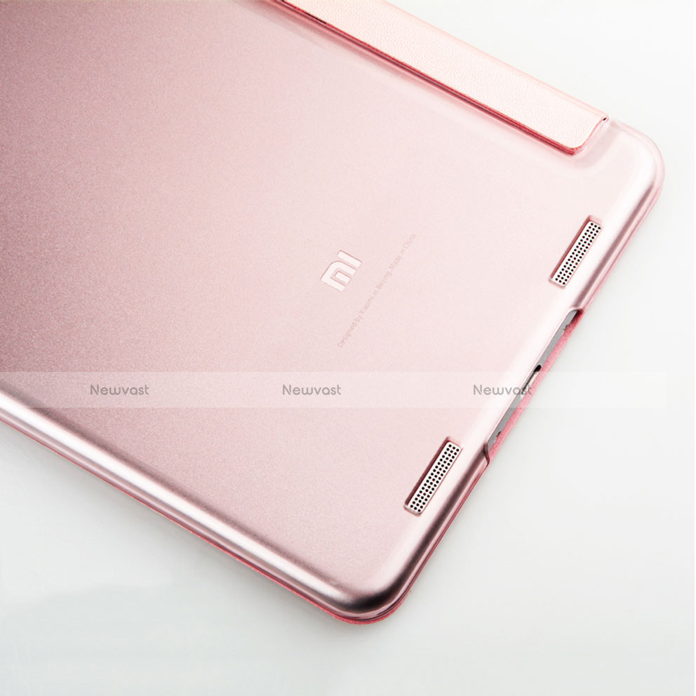 Leather Case Stands Flip Cover L02 for Xiaomi Mi Pad 2 Rose Gold