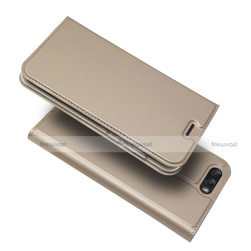 Leather Case Stands Flip Cover L02 Holder for Asus Zenfone 4 ZE554KL