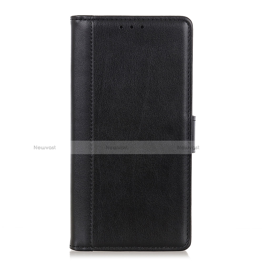 Leather Case Stands Flip Cover L02 Holder for BQ Vsmart joy 1 Black