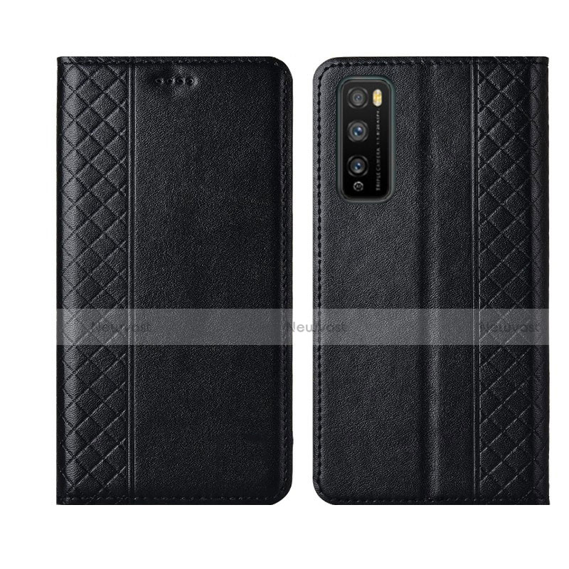 Leather Case Stands Flip Cover L02 Holder for Huawei Enjoy 20 Pro 5G