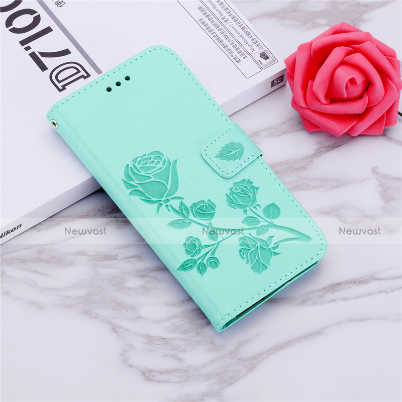 Leather Case Stands Flip Cover L02 Holder for Huawei Nova 3e