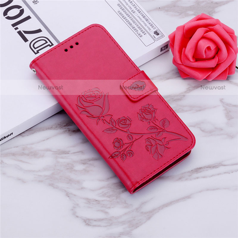 Leather Case Stands Flip Cover L02 Holder for Huawei P20 Lite