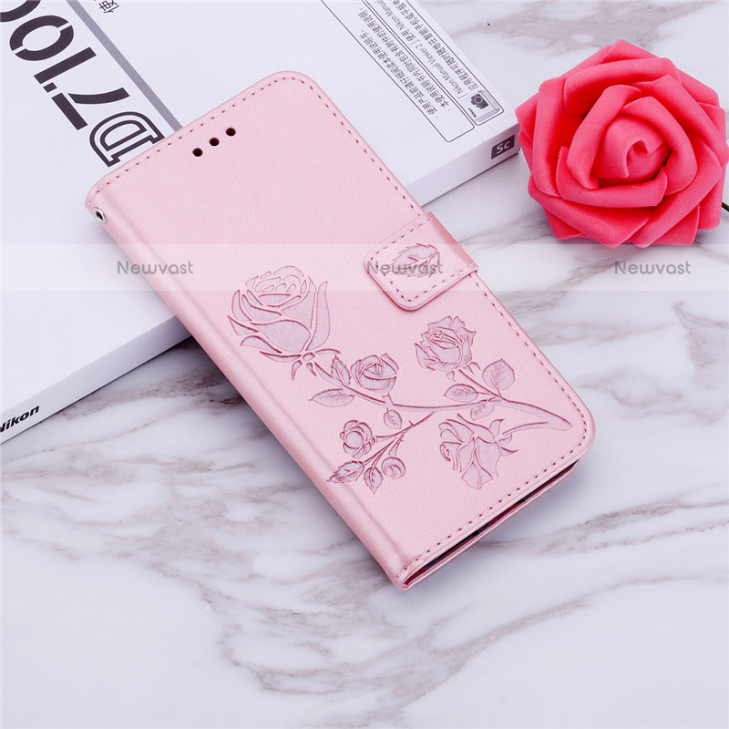 Leather Case Stands Flip Cover L02 Holder for Huawei P20 Lite