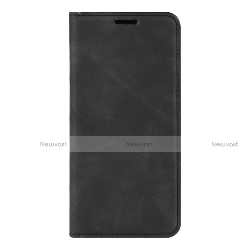 Leather Case Stands Flip Cover L02 Holder for Huawei P40 Pro Black