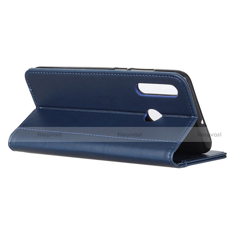 Leather Case Stands Flip Cover L02 Holder for Motorola Moto G Fast