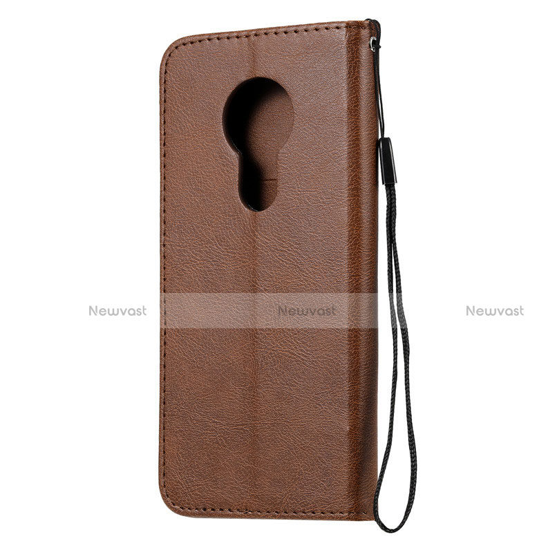 Leather Case Stands Flip Cover L02 Holder for Nokia 7.2