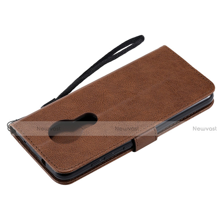 Leather Case Stands Flip Cover L02 Holder for Nokia 7.2