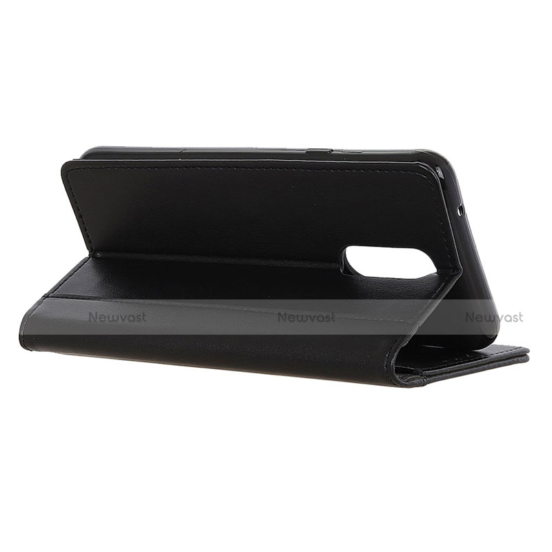 Leather Case Stands Flip Cover L02 Holder for Nokia C3