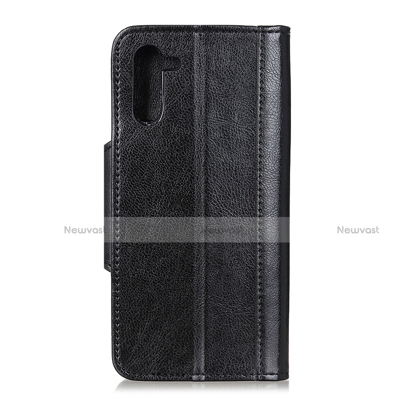 Leather Case Stands Flip Cover L02 Holder for OnePlus Nord