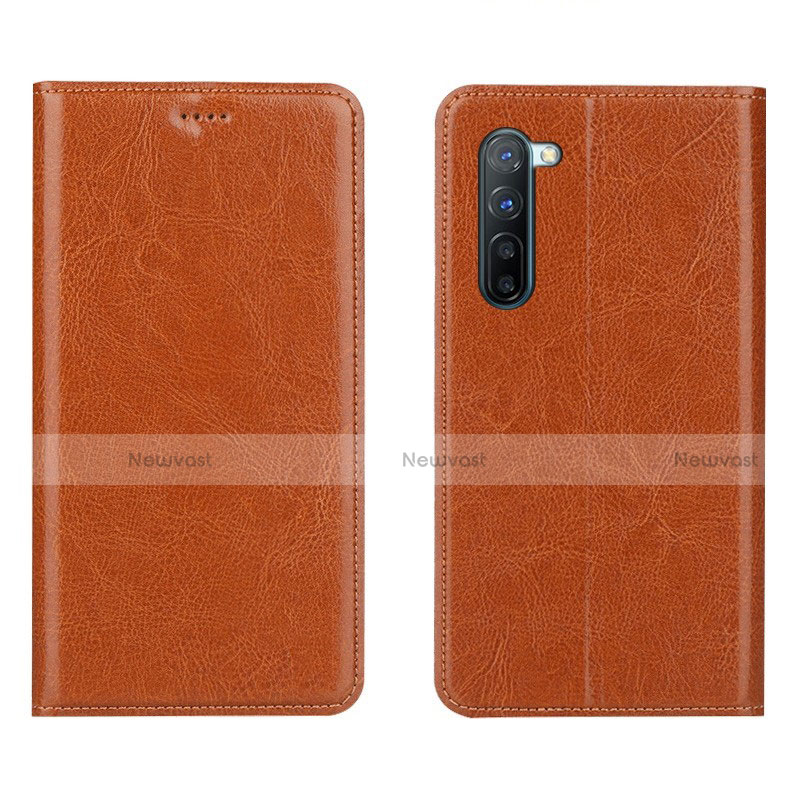 Leather Case Stands Flip Cover L02 Holder for Oppo F15